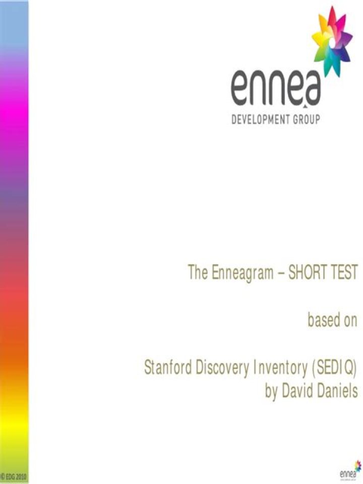 Instant Enneagram Short Test PDF – Get Your Personality Insight Now