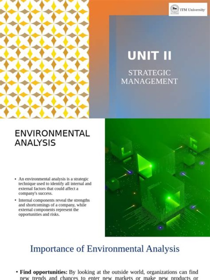 Environmental Analysis in Strategic Management: A PDF Guide