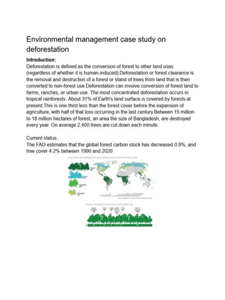 Environmental Management Case Study PDF: Real-World Solutions for Sustainable Practices