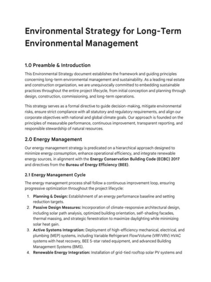 Environmental Management Strategy PDF: Effective Planning & Implementation Guide