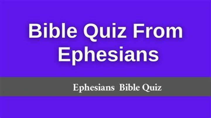 Ephesians Quiz Questions & Answers PDF – Test Your Knowledge
