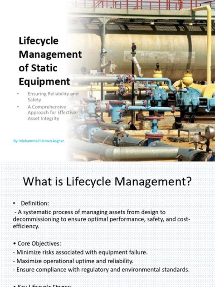 Equipment Lifecycle Management PDF: Optimize Cost & Efficiency