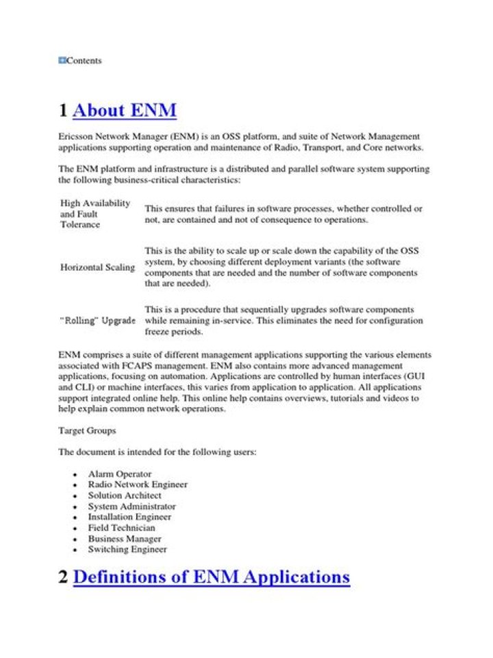 Ericsson Network Manager PDF Guide: Full Deployment & Management Tutorial