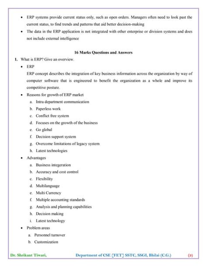 Essential ERP Questions and Answers PDF: Expert Guide