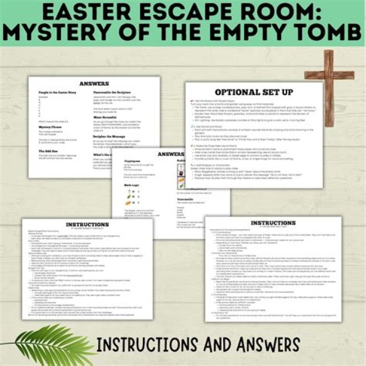 Escape the Tomb Answers PDF: Solve Every Puzzle