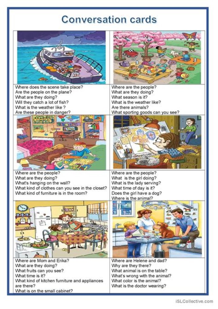 Free ESL Conversation Worksheets PDF – Perfect for Language Learners