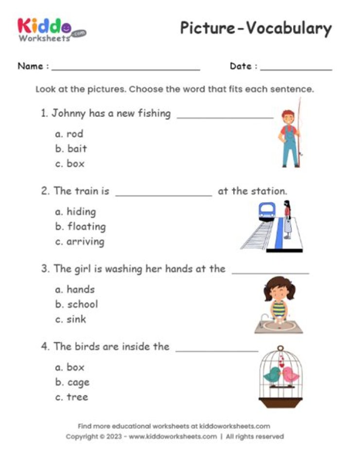 Free ESL English Worksheets PDF for Kids and Adults