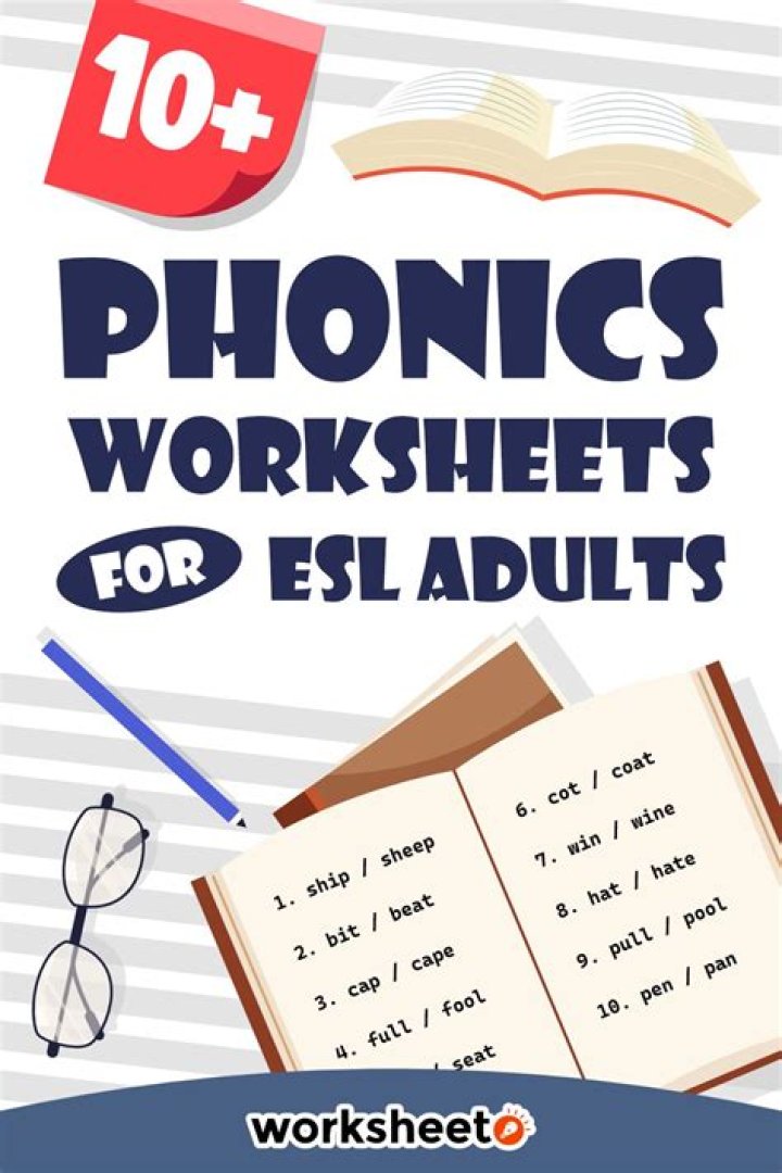 ESL Phonics Worksheets for Adults PDF – Free Downloadable Resources