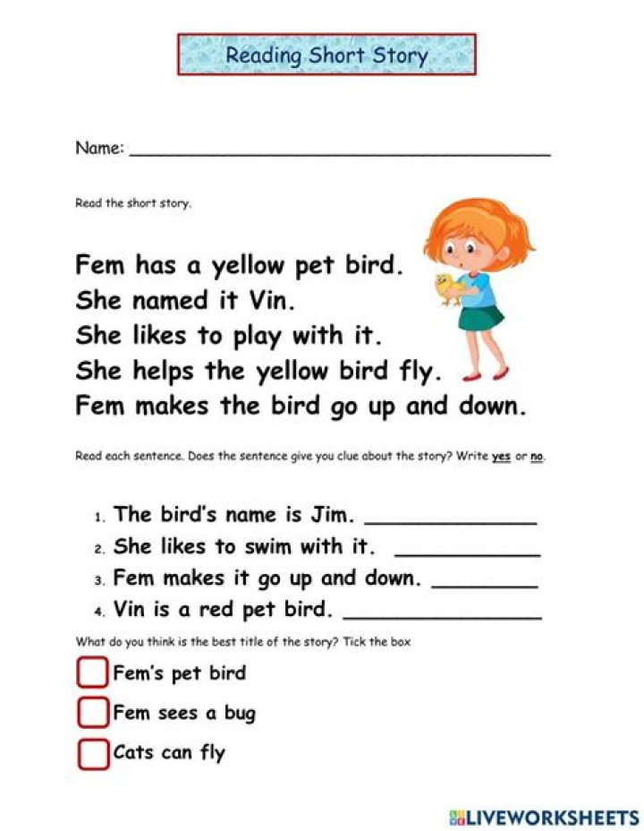 ESL Short Stories with Questions PDF for Language Learners