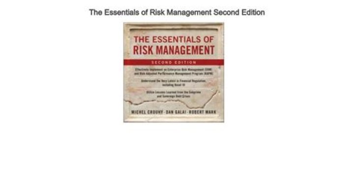 Essentials of Risk Management PDF: Key Strategies for Success