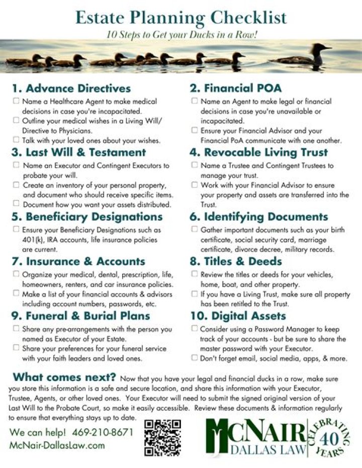 Estate Planning Checklist PDF: Essential Steps to Secure Your Legacy