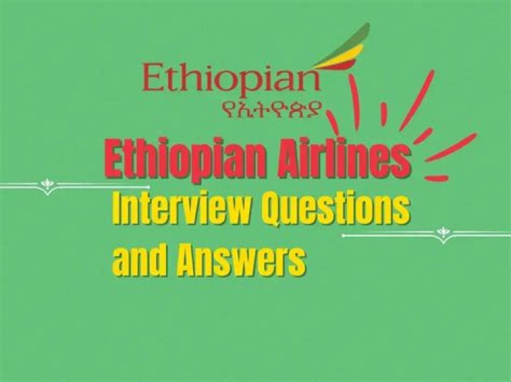 Ethiopian Airlines Interview Questions and Answers PDF Guide