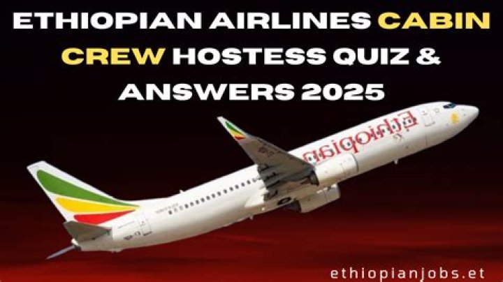 Ethiopian Airlines Written Exam Questions PDF for Cabin Crew – Practice Now