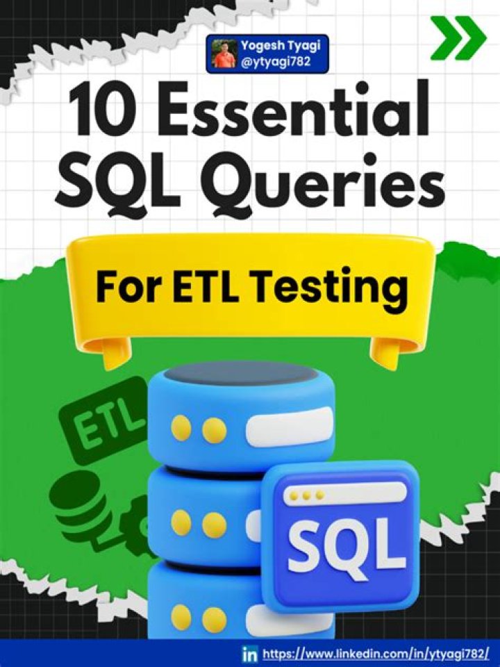 ETL Testing SQL Queries: Essential PDF Guide for Data Quality