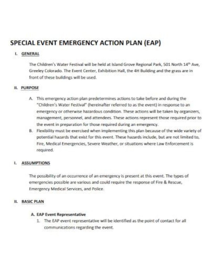 Event Action Plan PDF – Execute Any Event with Confidence