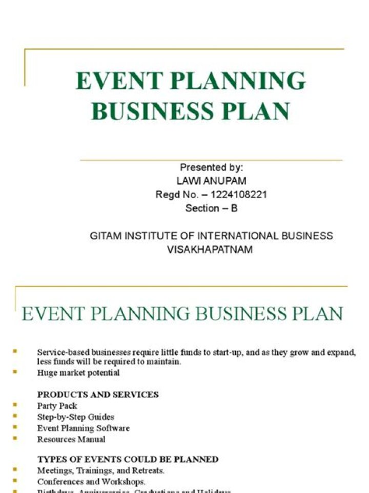 Event Decoration Business Plan PDF: Launch Your Decor Business Fast