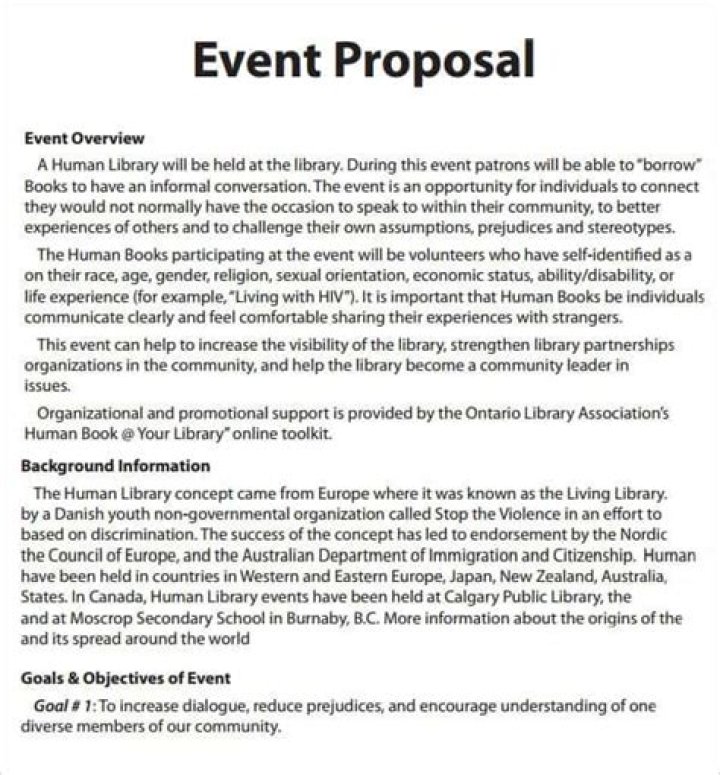 Event Management Business Proposal PDF Template – Professional & Customizable