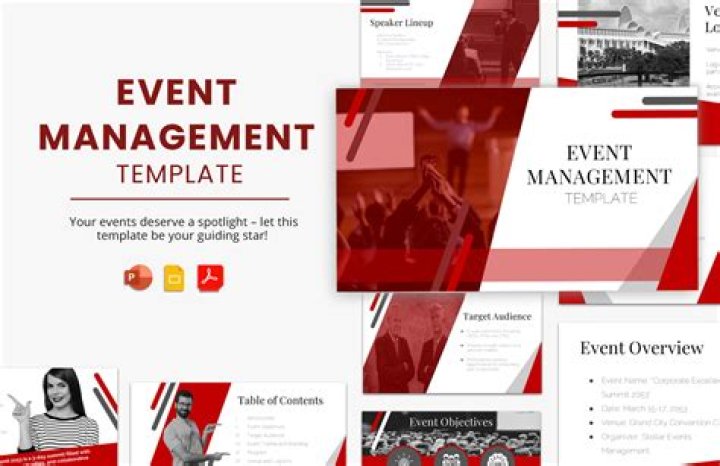 Top Event Management Company Presentation PDF for Seamless Events