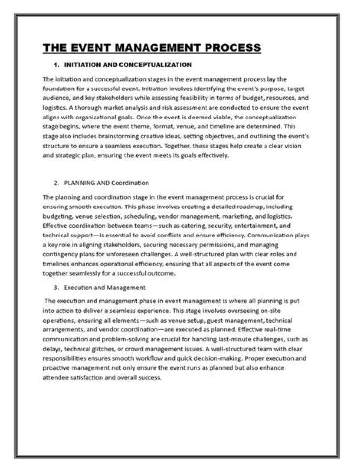 Event Management Definition PDF: What It Means & How It Works