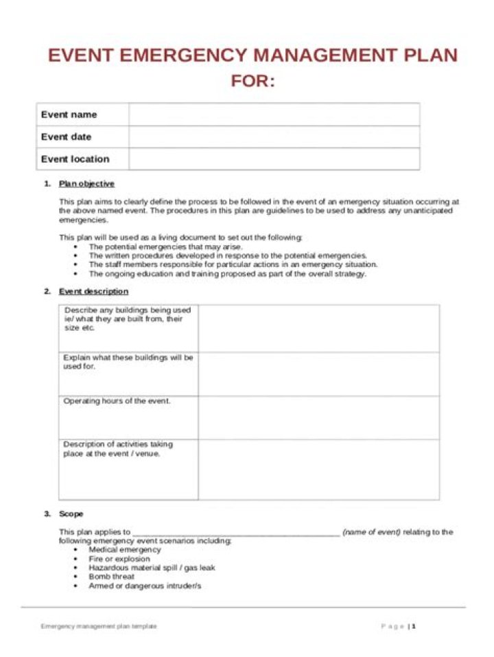 Event Management Plan PDF for Effortless Event Success