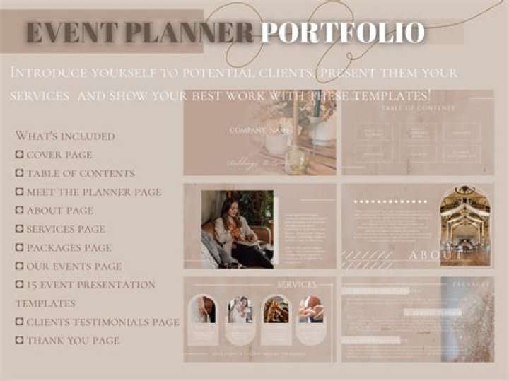 Expert Event Management Portfolio PDF for Professional Success