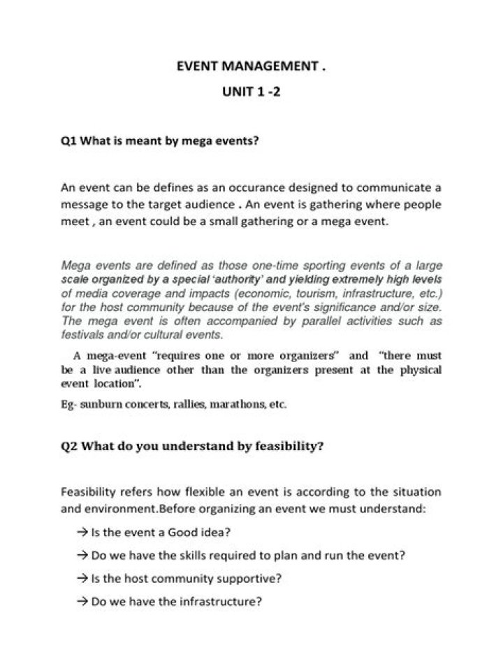 Event Management Syllabus PDF: Master Event Planning & Execution