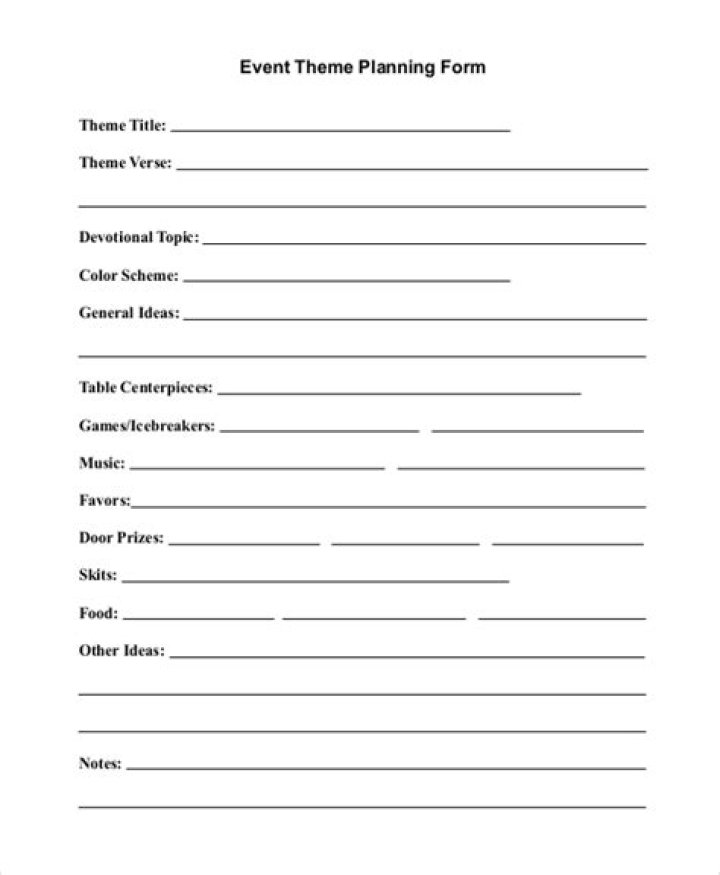 Download Free Event Planning Forms PDF for Seamless Event Management