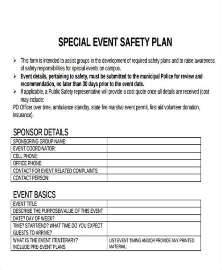 Event Security Plan PDF: Essential Guide for Safe Events
