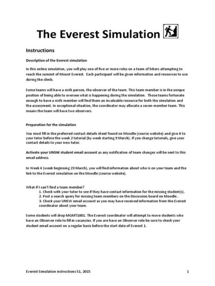 Everest Simulation Cheat Sheet PDF – Quick Reference Guide