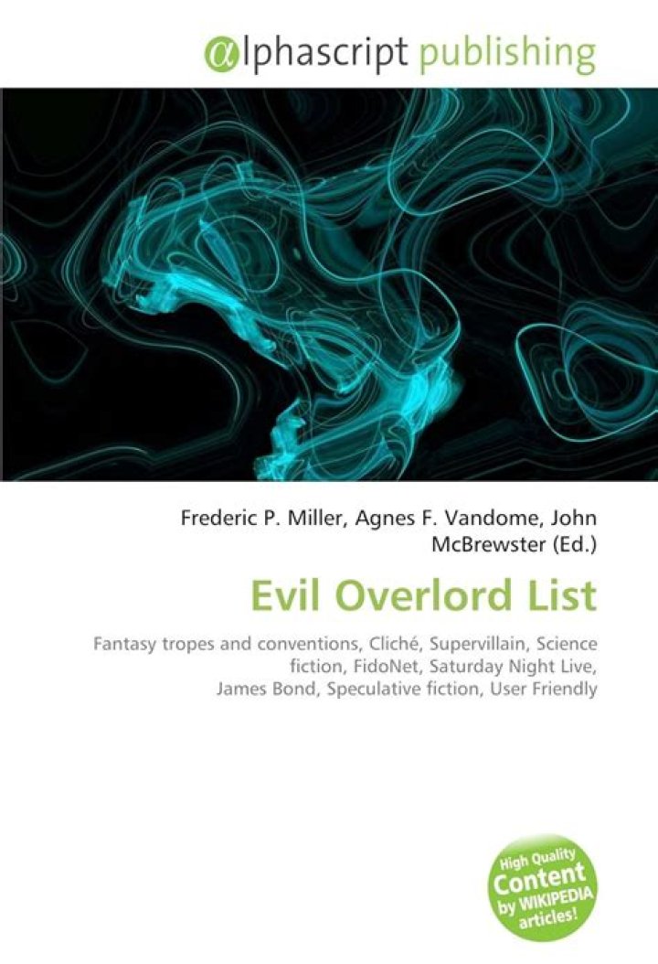 Evil Overlord List PDF: Top 100 Malicious Leaders Exposed