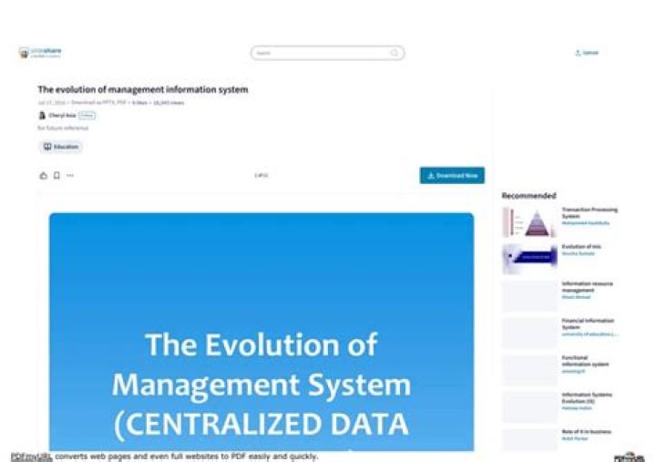 Evolution of Management Information Systems: A Comprehensive PDF Guide