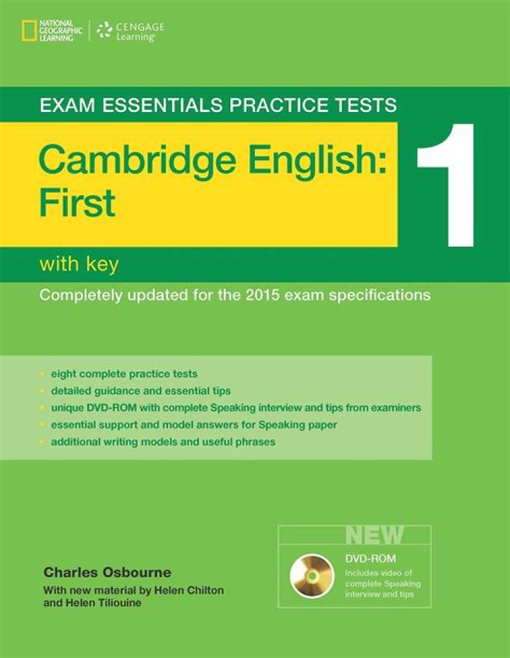 Exam Essentials: Cambridge English FCE 1 Practice Tests in PDF