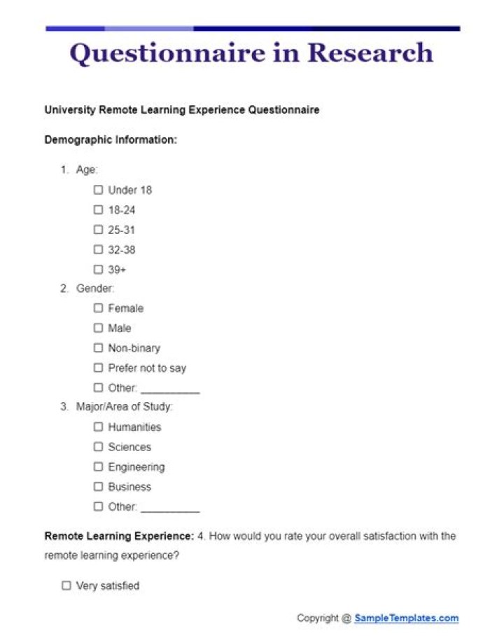 Example of Research Question PDF for Academic Success