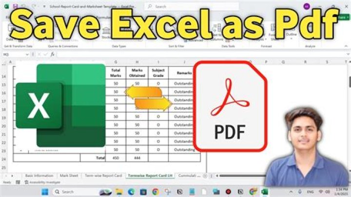 Save All Excel Sheets as PDF in One Click