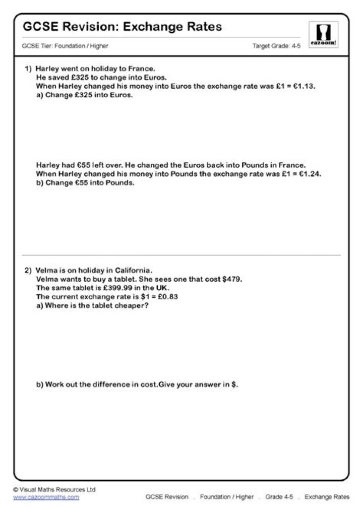 Exchange Rate Questions and Answers PDF: Expert Answers Explained