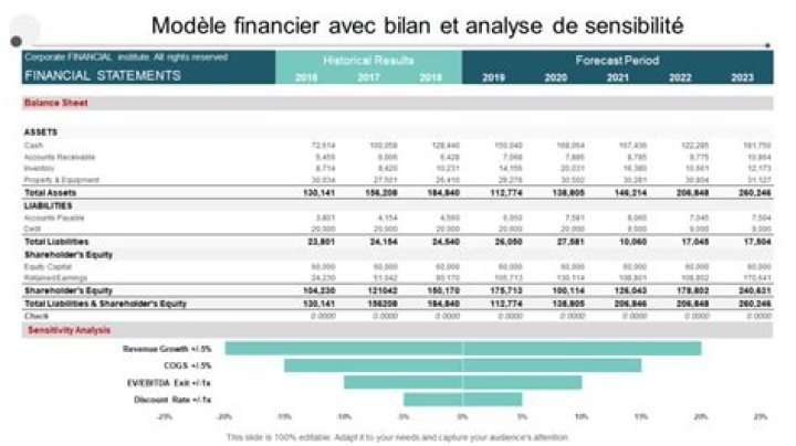 Exemple de Plan Financier PDF – Modèle Complet et Professionnel