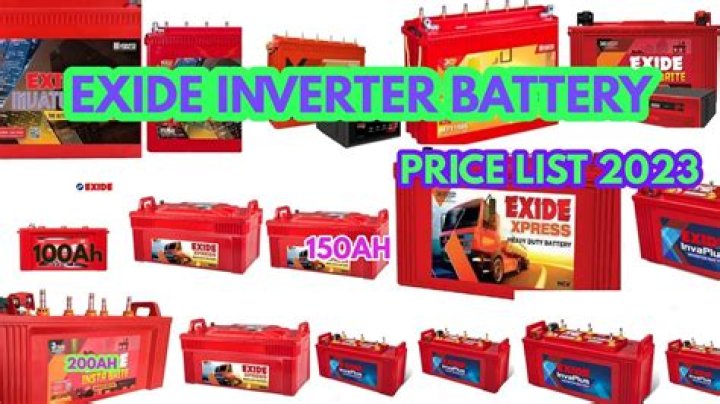 Exide 200Ah Battery 2024 Price List & PDF Download – Full Cost Guide