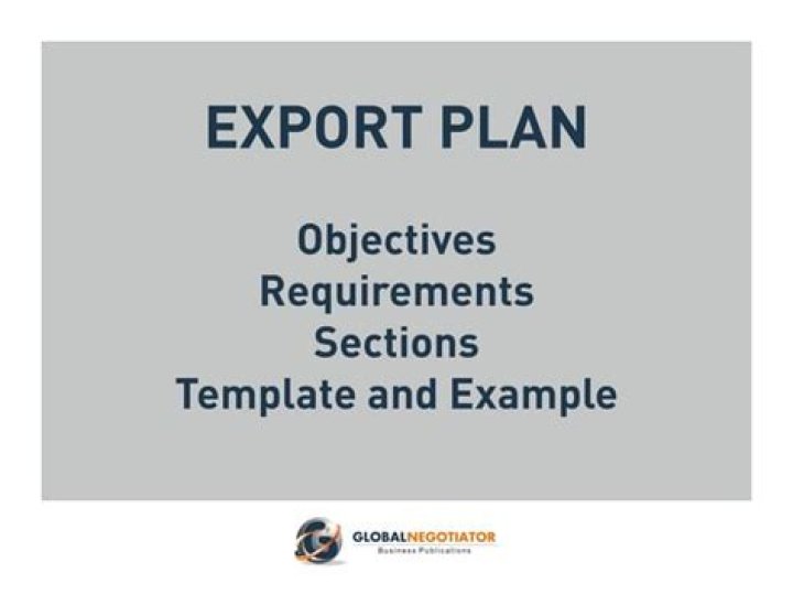 Download Your Export Plan PDF Now