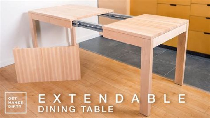 Extendable Dining Table Plans PDF: Expand Your Space Easily