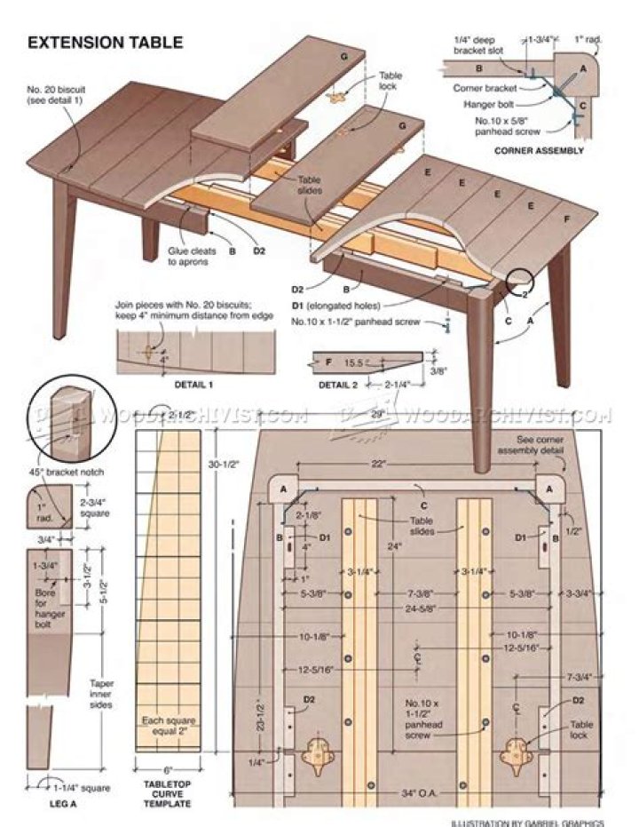 Extendable Round Dining Table Plans PDF – Flexible Dining Solutions
