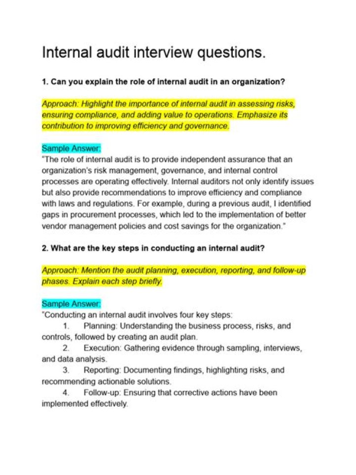 External Audit Interview Questions & Answers PDF – Expert Guide