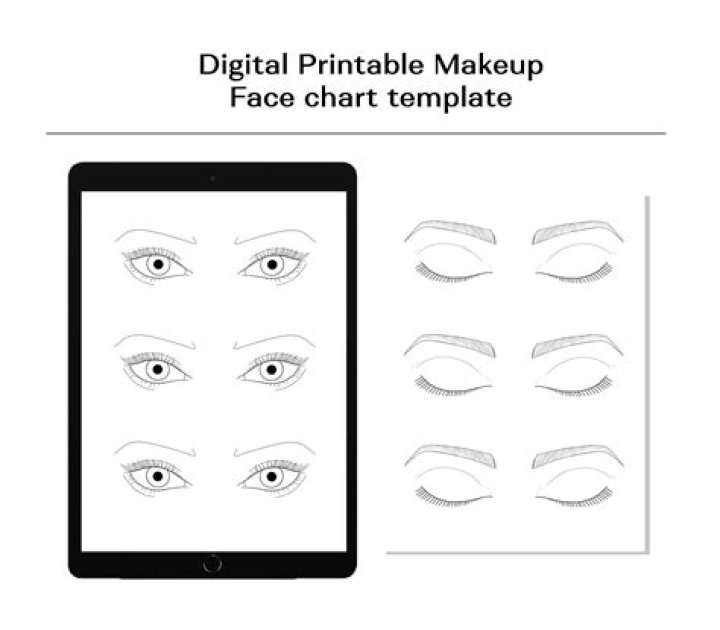Master Eyeliner Practice with This Free PDF Sheet