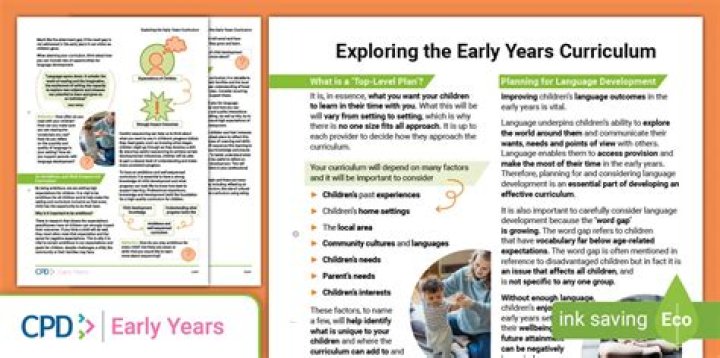 EYFS Curriculum Planning PDF: Step-by-Step Guide & Templates