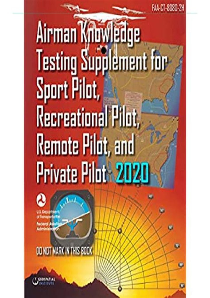 FAA Airman Knowledge Testing Supplement PDF for Pilot Exams