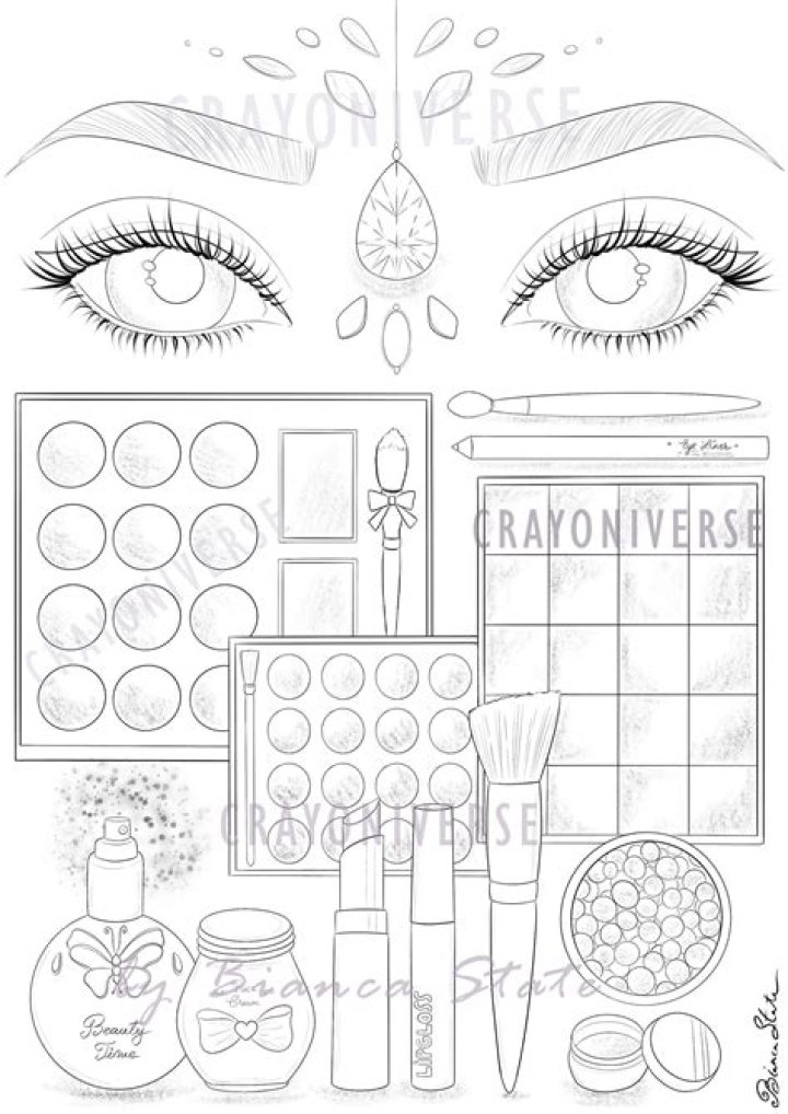 Free Printable Male Face Makeup Sheet PDF – Easy Face Makeup Guide