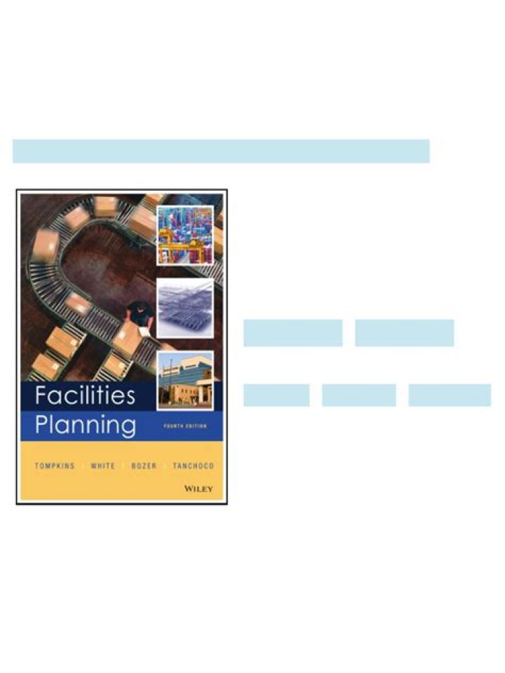 Facilities Planning 4th Edition: Free PDF Download & Complete Guide