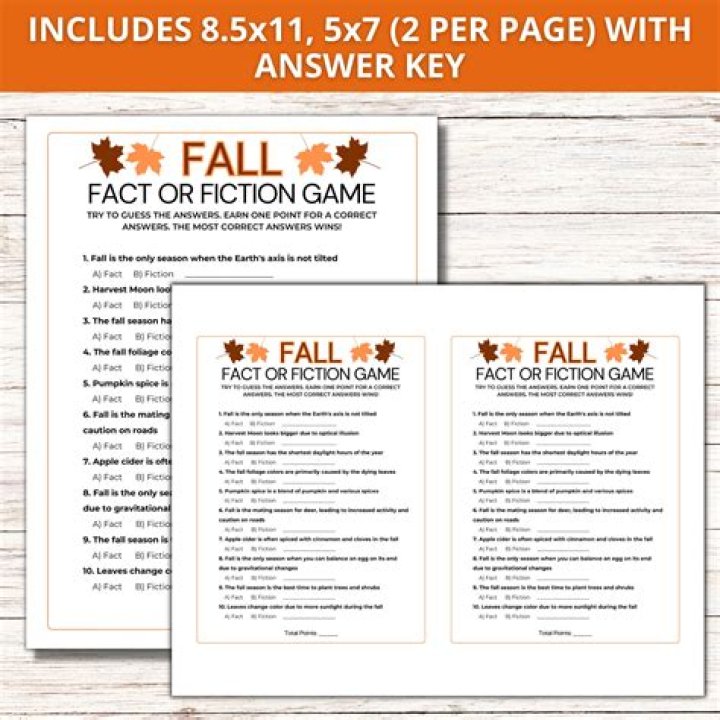 Fact or Fiction: Trivia Questions and Answers in PDF