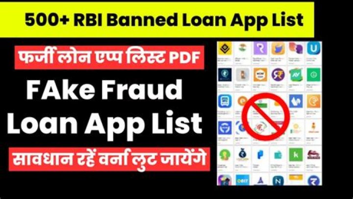 Fake Loan App List PDF: Avoid Scams & Verify Legit Apps