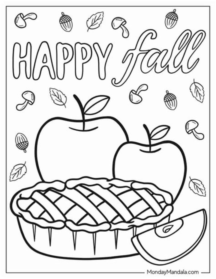 Free Fall Coloring Sheets PDF – Download Instant Printable Pages