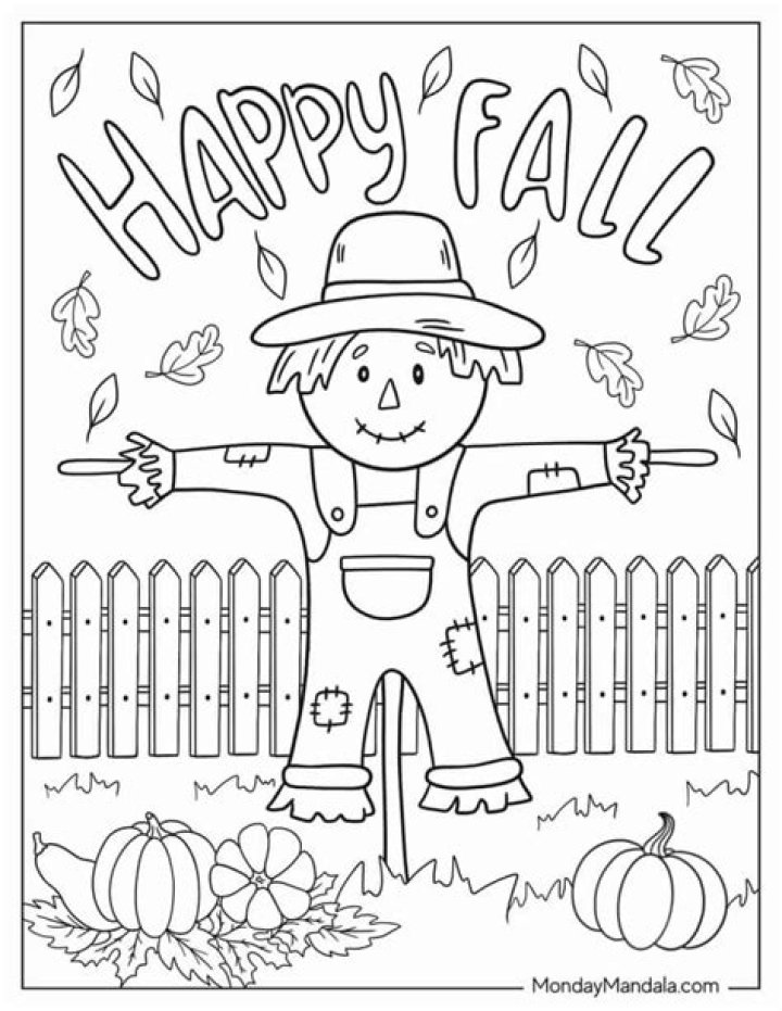 Fall Coloring Sheets PDF – Free Printable Activities for Kids